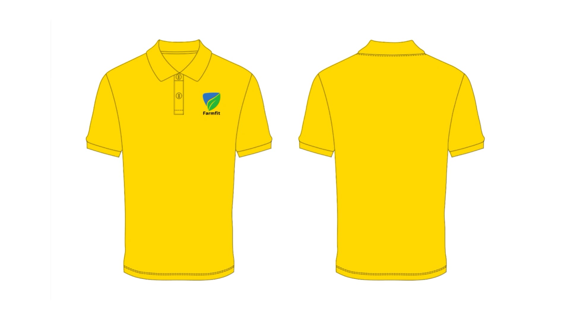 Farmfit event t-shirt design from the Farmfit event identity project