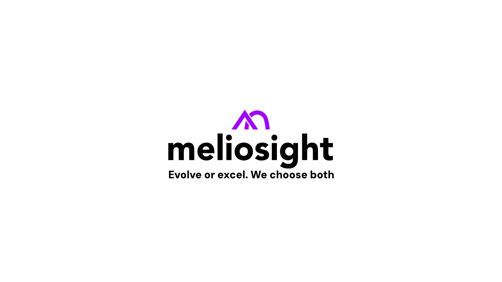 Meliosight logomark — primary mark construction