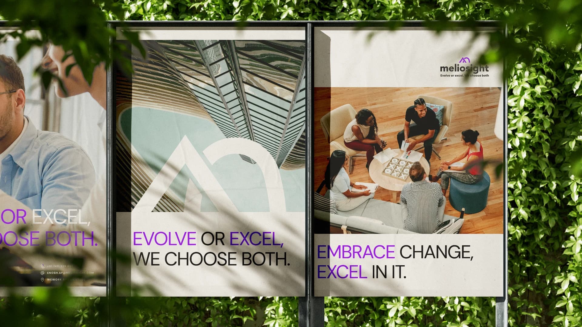 Meliosight merchandise and physical brand application