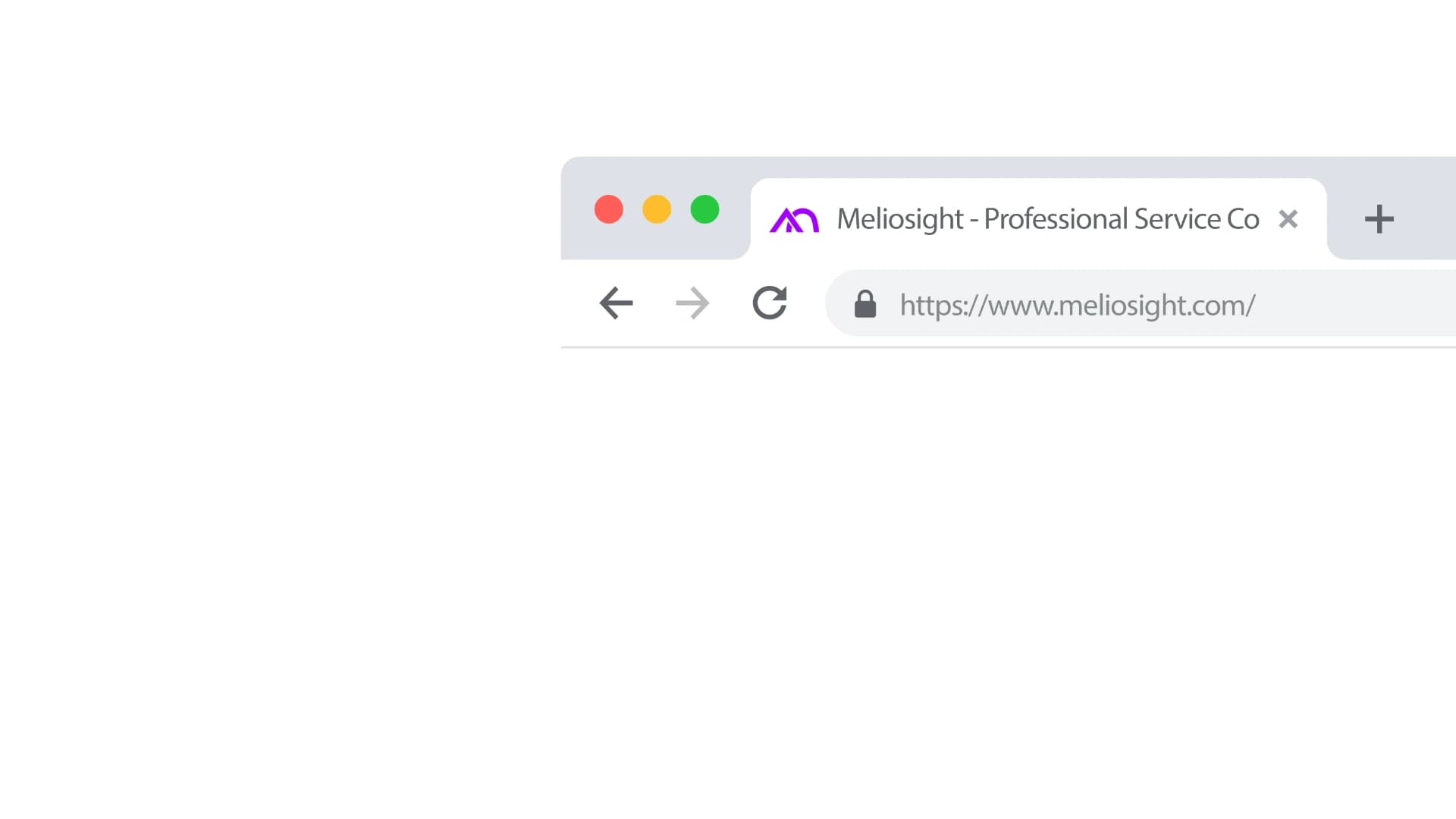 Meliosight icon mark — compact standalone symbol