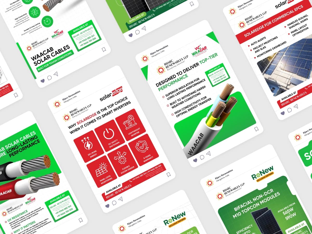 Rijarc social media post design